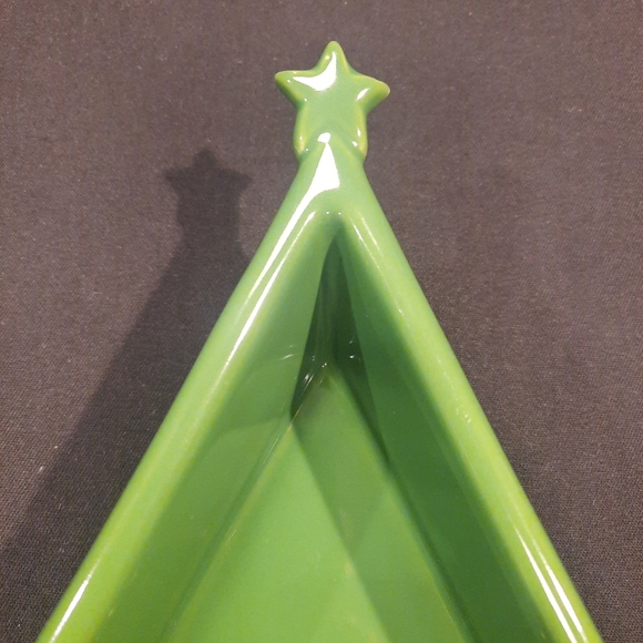 Chantal Star Top Christmas Tree Stoneware Ramekin Dish Green 93-XT-S12 - Picture 4 of 6